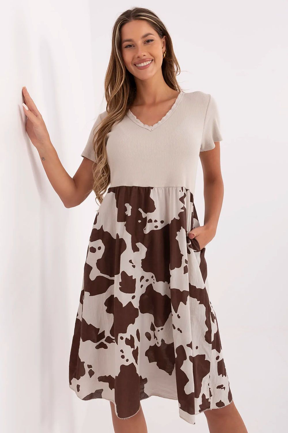 Vestito da giorno model 213802 Italy Moda
