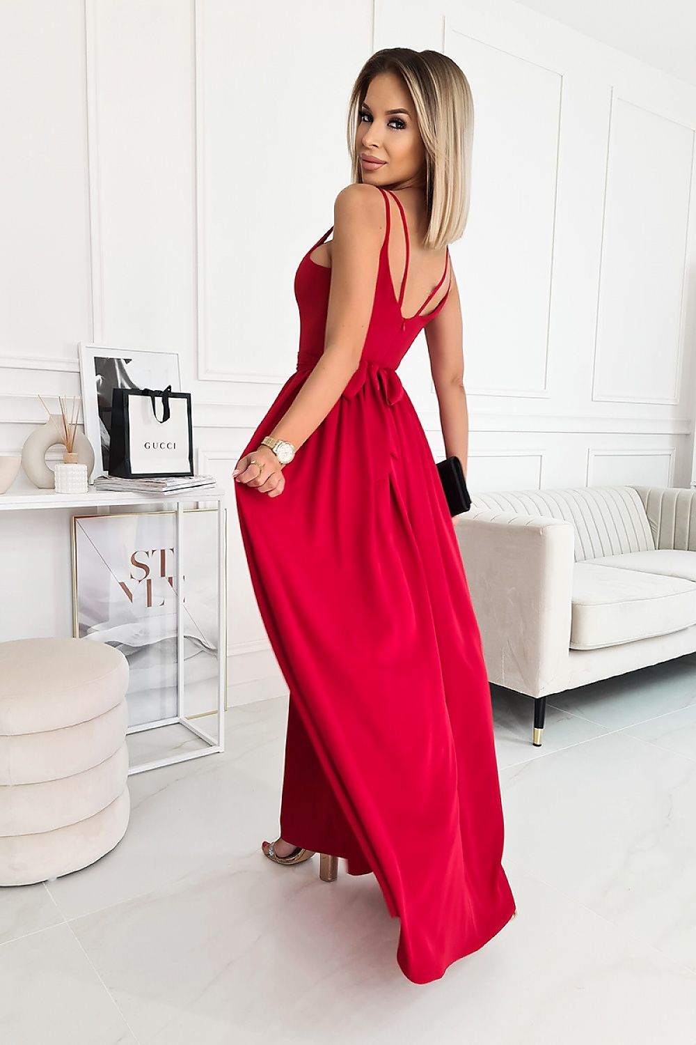 Vestito lungo model 163797 Bicotone